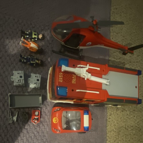 Playmobil fire rescue - playmobil, bundle