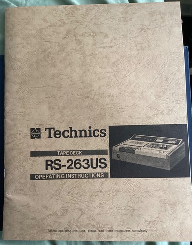 Technics 263us cassette - r/s-263us,