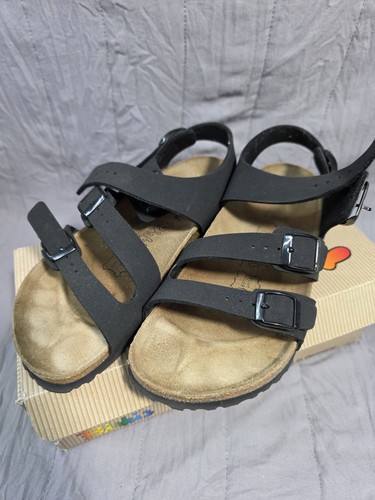 Birki black strappy sandals - birki's,
