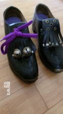 Morris/Clog  wooden dancing clogs, size 7. Traditional design, by Walkley clogs.