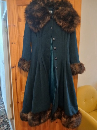 Collectif pearl coat - collectif, teal