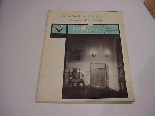 Wow 1956 klipschorn - klipschorn, speakers