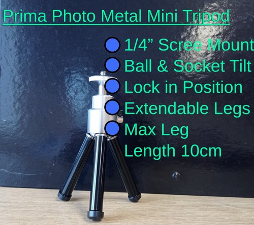 Mini tripod metal - tripod,