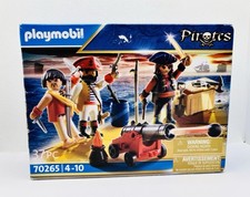 Playmobil Pirates Set 70265 Pirate Cannon with 3 Pirate Figures, NEW & SEALED