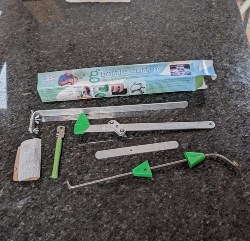 Glass bottle cutter - glass,