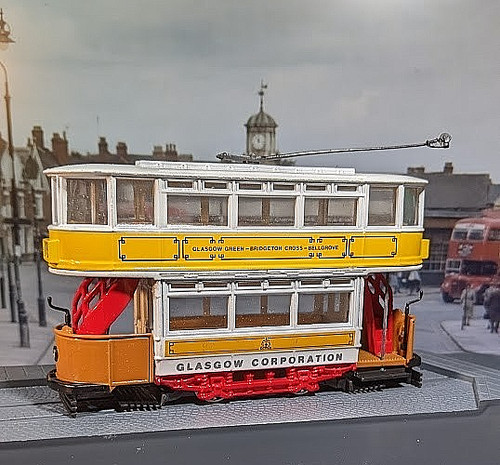 Corgi tramlines glasgow tram - tramlines,