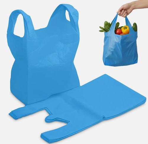 Large vest carrier bags heavy - carrier,