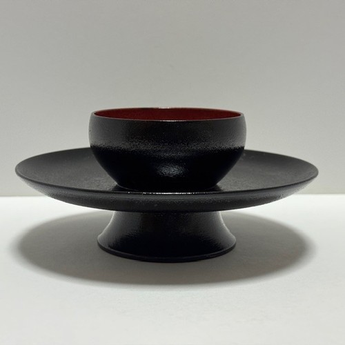 Rare japanese wooden lacquer - wooden,