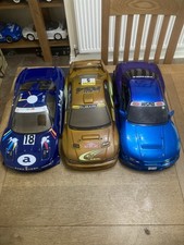 USED TAMIYA VINTAGE 1/8 TGX TGR GLOW NSX NISSAN GT-R HPI SUBARU WRC 99 BODIES X3