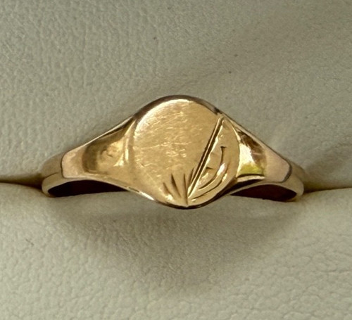 Old vintage 9ct gold - vintage,