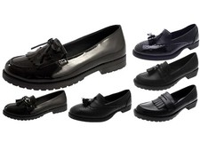 Womens Brogues Slip On Mules