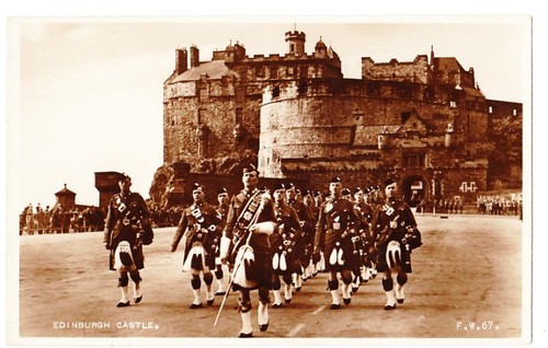 Scottish vintage postcard - vintage,