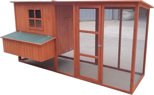 Wood chicken coop backyard - wood,