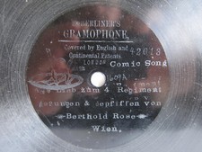 78rpm E. BERLINER GRAMOPHONE