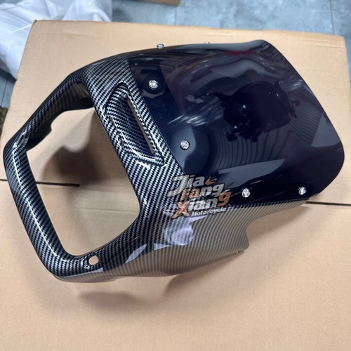 Carbon fiber front upper nose - fiber,