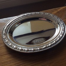 1993 Superb Sterling Silver  Carr`s Of Sheffield Pin Dish