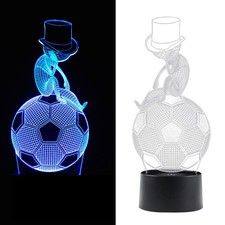  Touch Control Table Lamp Baseball Night Light for Boys Football Bedroom