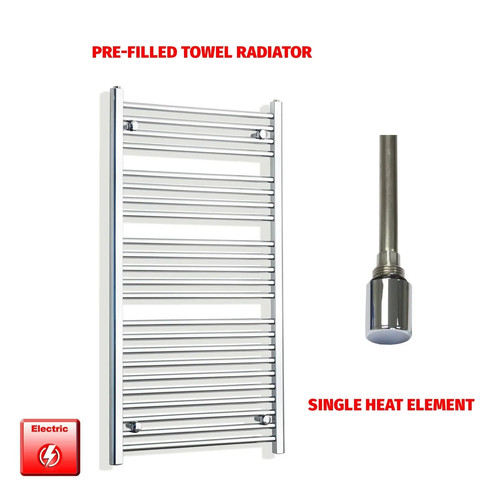 Chrome electric heated towel - electric,