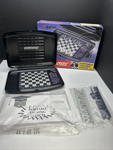 Portable talking chess - talking,