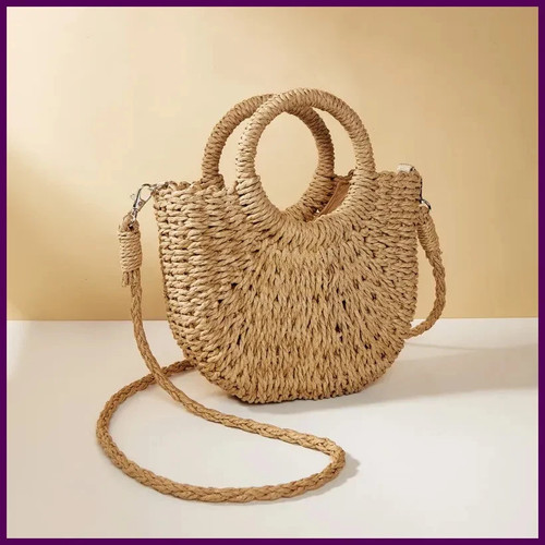 Handwoven straw rattan - handwoven,