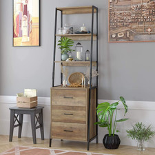Storage Ladder Bookcase 3 Tier