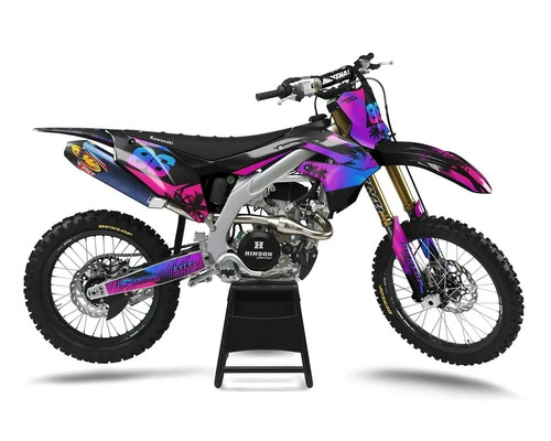 Kawasaki black purple palm - purple,