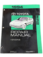1994 Toyota MR2 Original Repair Manual Factory Shop Service Manual Volume 1