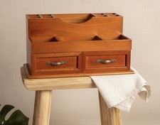 Vintage Wooden Cosmetic &