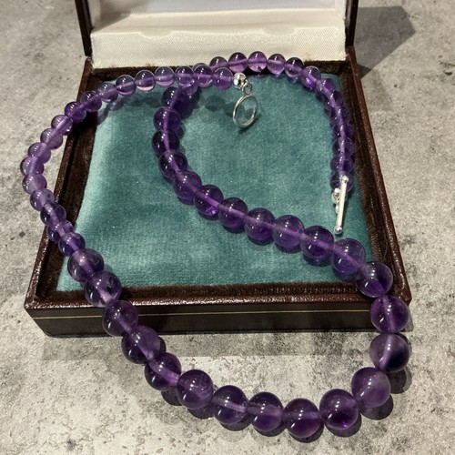 Amethyst necklace - amethyst,