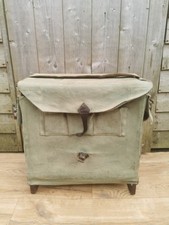 Vintage Efgeeco  Fishing Tackle Canvas Seat