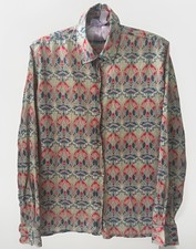 Vintage LIBERTY Tana Lawn Women’s Long Sleeve Blouse Sz  14 Iconic IANTHE Print 