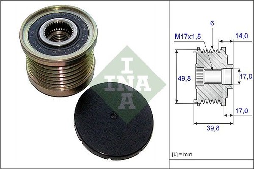 Ina 535014610 alternator - 535014610,