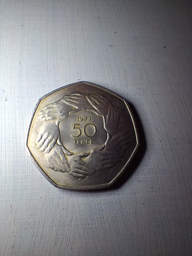 1973 50p eec ring - eec, of