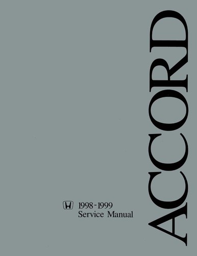 1998 1999 honda accord factory - honda,