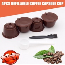 4Pcs Refillable Coffee Capsule