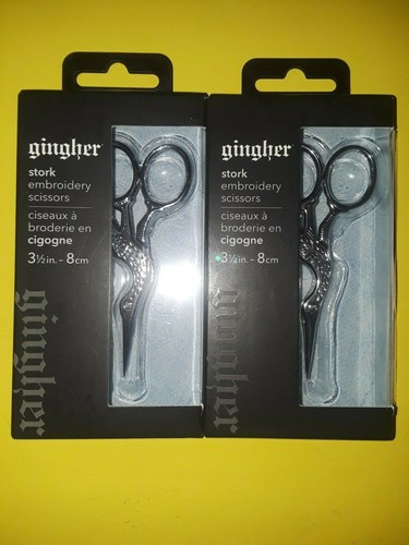 Two gingher stork - two,