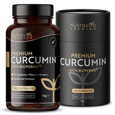 Premium Curcumin 95% Curcuminoids + Bioperine® - 120 Vegan Capsules - Arthritis