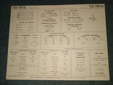 1958 PONTIAC 370 V8 ENGINE SUN