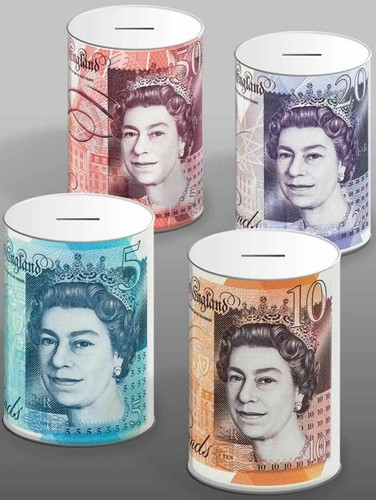 Sterling money box sealed - box,