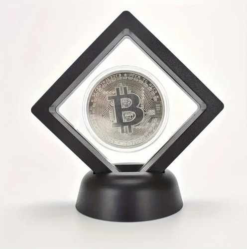 Black transparent coin - 1,