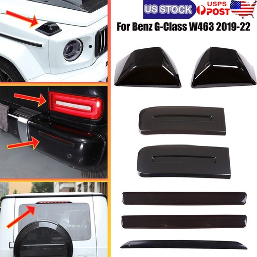 Rear tail light hood cover - light,