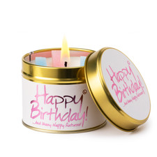 Lily-Flame Scented Candle Tin