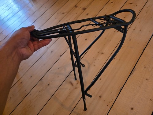 Bike pannier rack - bike, cycle