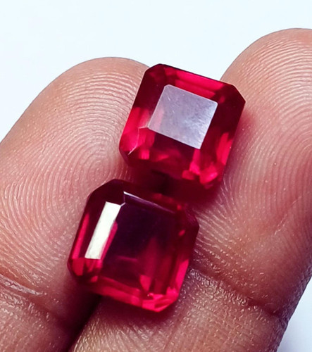 Natural red ruby - natural,