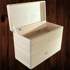 2 Tier Long Slim Wooden Crate