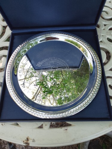 Silver plated presentation - silver,