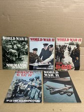 1973 World War 2 Weekly Magazine - Orbis Publishing - No. 57, 58, 59, 60 & 61