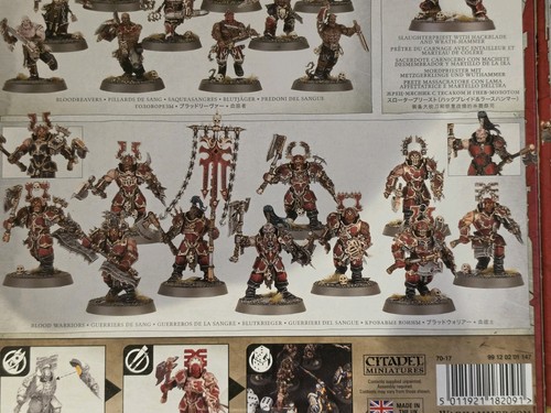 Blades khorne 10x blood - khorne,