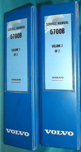 Volvo g700b g710b g720b - g720b, g726