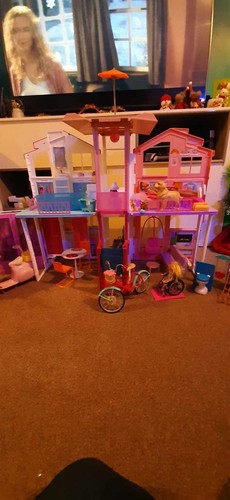 Barbie storey town - town, house